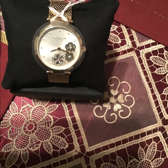 Coach Ladies Park Crystal Watch - Picture 7 of 9